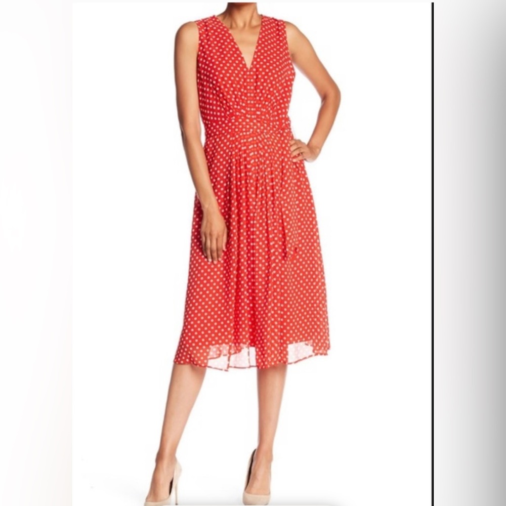 Anne Klein Red Dress